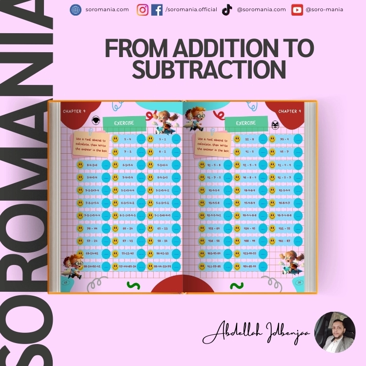 from addition to subtraction