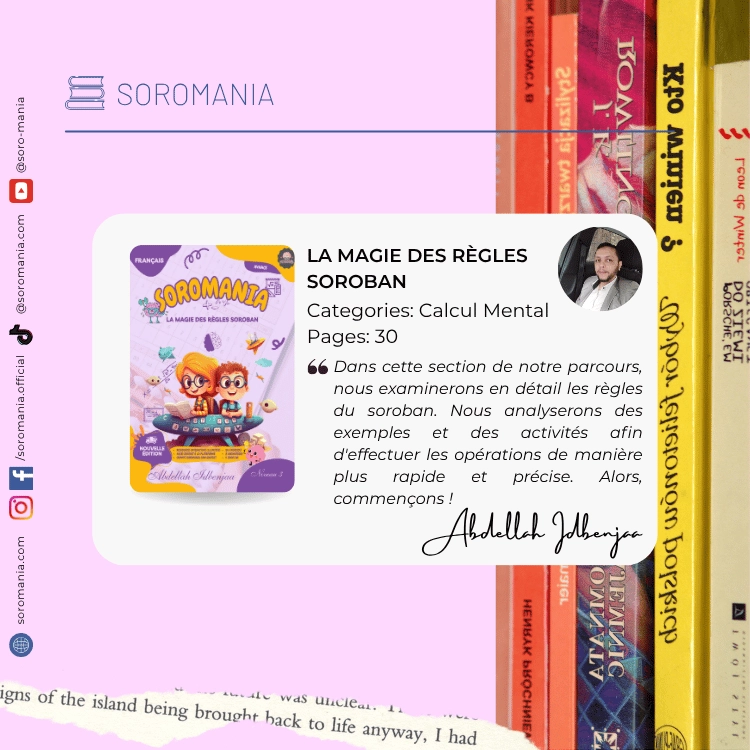 la magie des règles soroban - édition 2