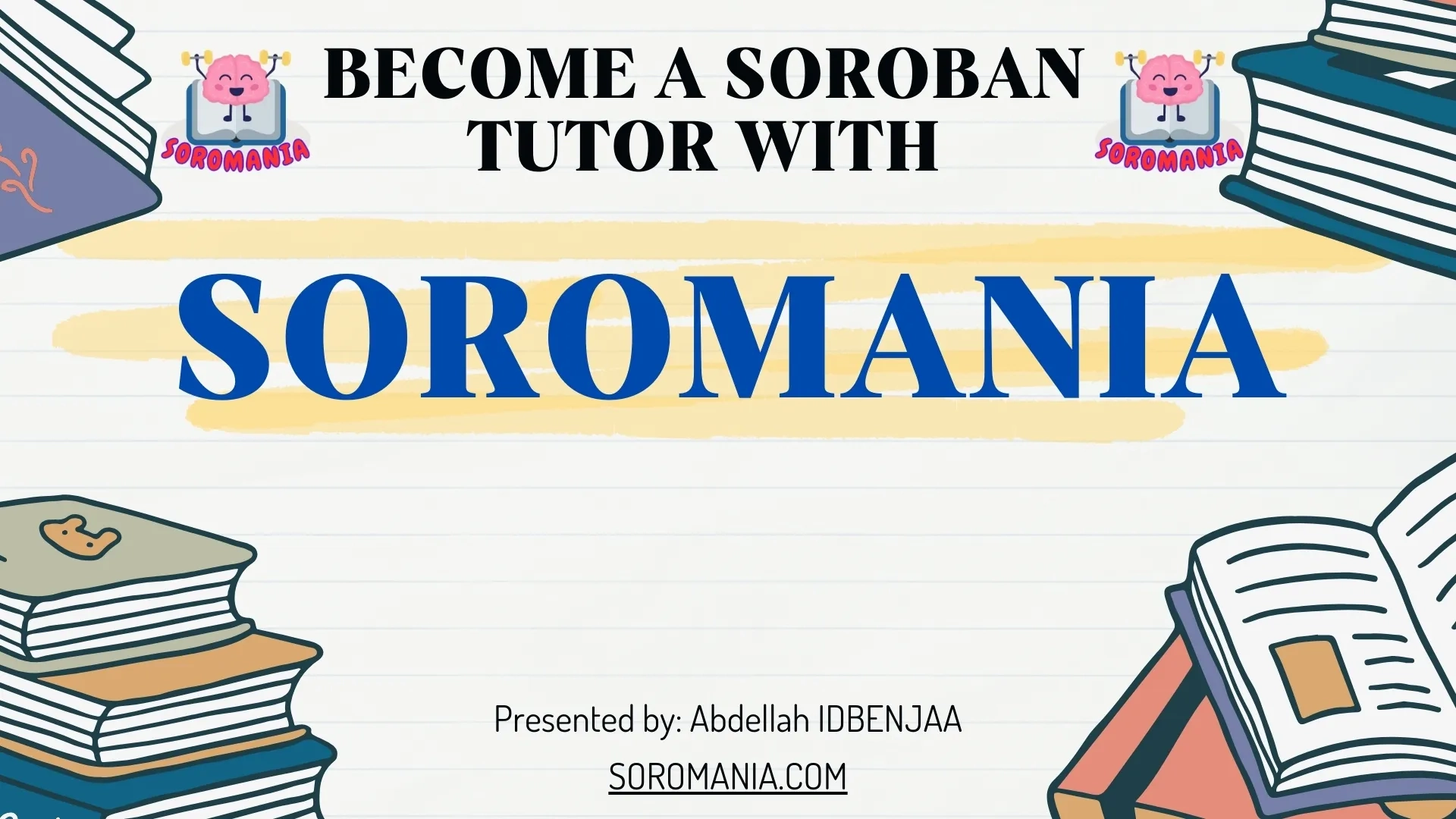 become a soroban tutor with soromania